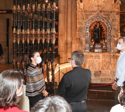 Los Reyes en la Catedral de Santo Domingo de la Calzada