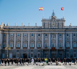 Plaza de la Armería del Palacio Real de Madrid