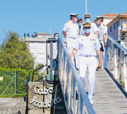 Su Majestad el Rey embarca en el Patrullero de Vigilancia Interior "Cabo Fradera"