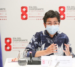 Intervención de la ministra de Asuntos Exteriores, Unión Europea y Cooperación, María Aránzazu González Laya