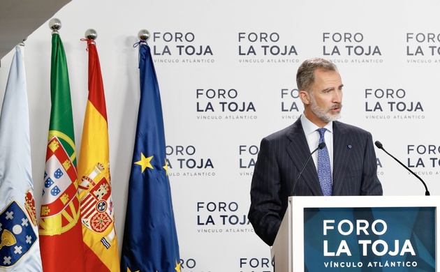 Intervención de Su Majestad el Rey en el "II Foro La Toja - Vínculo Atlántico"