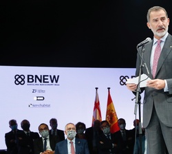Don Felipe durante su intervención