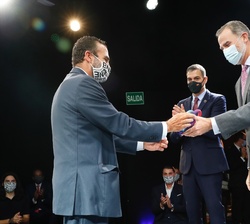 El Rey entrega uno de los galardones