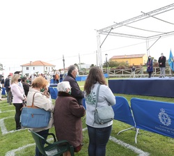 El público asistente atiende a las palabras de Su Alteza Real la Princesa de Asturias