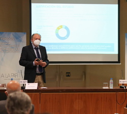 Ponencia de Jordi Ballera en la IV Jornada sobre el tratamiento informativo de la discapacidad presidido por Su Majestad la Reina