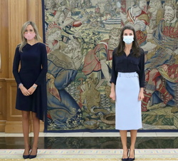 Doña Letizia recibe a la Junta Directiva de la Asociación “Women in a Legal World (WLW)”