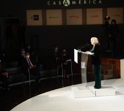 Intervención de la presidenta de la Agencia EFE, Gabriela Cañas