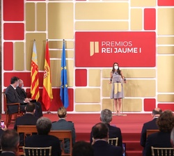 Su Majestad la Reina en la entrega de los Premios “Rei Jaume I 2020”