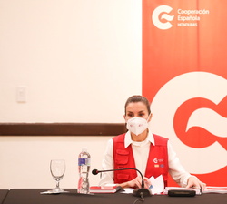 Intervención de Doña Letizia en la Reunión de las ONGS españolas activas en la respuesta humanitaria a huracanes ETA e IOTA en la Zona del Valle del S
