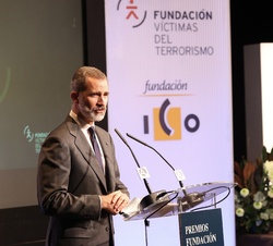Su Majestad el Rey durante su intervención