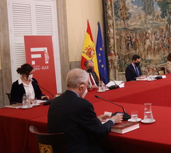 Miembros del Patronato de la Fundación Pro Real Academia Española durante la reunión