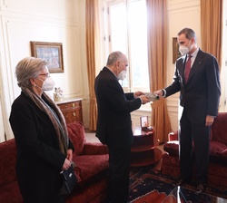 Acto de entrega del Premio de Literatura en Lengua Castellana "Miguel de Cervantes" 2019, de Sus Majestades los Reyes a Joan Margarit