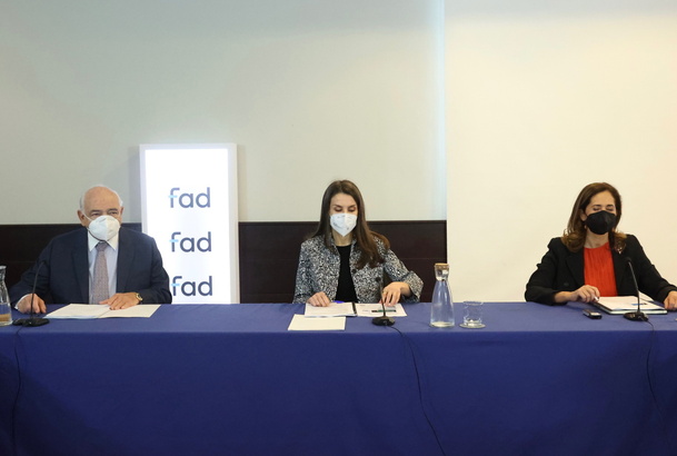 Reunión de trabajo del Patronato de la Fundación de Ayuda contra la drogadicción presidida por S.M. la Reina