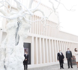 Los Reyes en el Museo de Arte Contemporáneo de la Fundación Helga de Alvear