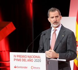 Intervención de Su MAjestad el Rey en el IV Premio Nacional Pyme del año