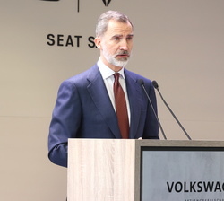 Don Felipe dirigió unas palabras con motivo del 70º aniversario de SEAT