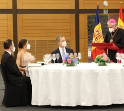Intervención del Copríncipe de Andorra y arzobispo “Ad Personam” de Urgell, Monseñor Joan Enric Vives