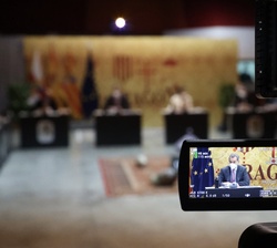 El Rey en su intervención