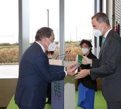El presidente de MAPFRE, Antonio Huertas, recoge el Premio RETO Igualdad