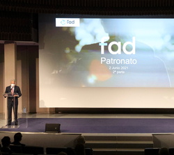 El presidente de la FAD y el Presidente de Mutua Madrileña durante la reunión
