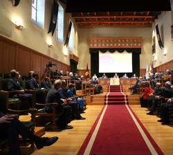 Vista general del Salón Noble durante el congreso