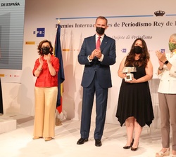 Premio Cultural y Desarrollo Social a Inger Díaz Leal