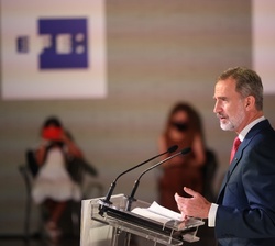 Su Majestad el Rey en su intervención