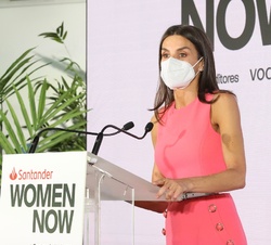 Intervención de La Reina en el acto de clausura del “Santander WomenNOW 2021”