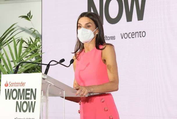 Intervención de La Reina en el acto de clausura del “Santander WomenNOW 2021”
