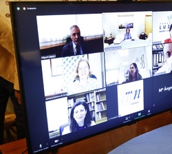 Videoconferencia con la Fundación Cien con motivo del Día Mundial del ELA