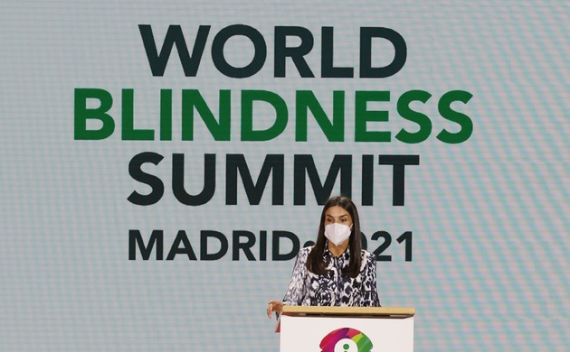 Intervención de Doña Letizia en la World Blindness Summit Madrid'21