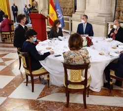Almuerzo ofrecido por Sus Majestades los Reyes en honor de Su Excelencia el Secretario General de Naciones Unidas, António Guterres