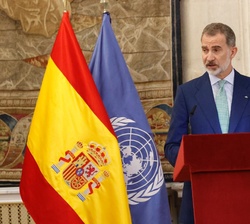 El Rey en su intervención