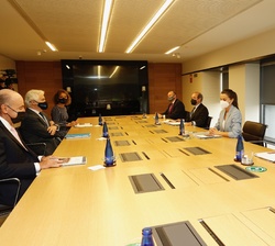 Reunión de trabajo con la Fundación Abertis