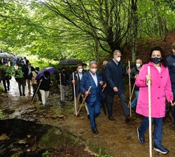 El Rey durante el Camino