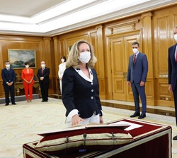 Nadia Calviño, vicepresidenta primera del Gobierno