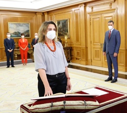 Teresa Ribera, vicepresidenta tercera del Gobierno