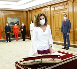 María Jesús Montero, ministra de Hacienda y Función Pública