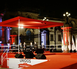 Palabras del presidente de la República del Perú, Francisco Sagasti en la ceremonia de homenaje al Perú