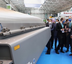 Don Felipe durante su visita a la Feria “Expoliva-XX Feria Internacional del Aceite de Oliva e Industrias afines”