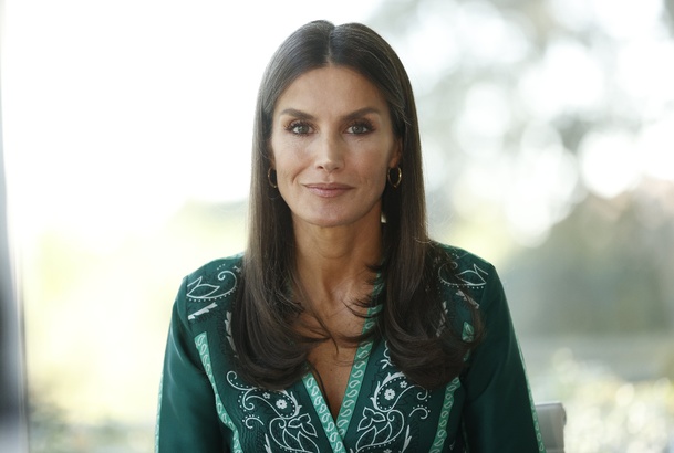 Doña Letizia dirige unas palabras con motivo de la presentación de la Plataforma Estatal de Personas con Discapacidad Intelectual o del Desarrollo