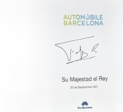 Firma de Su Majestad el Rey