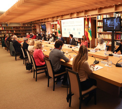 Vista general de la reunión