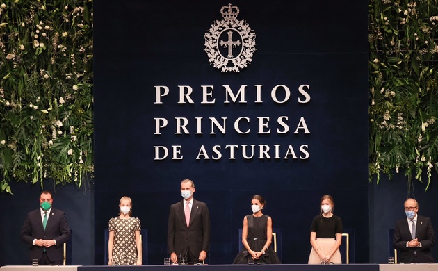 Los Reyes y Sus Altezas Reales la Princesa de Asturias y la Infanta Doña Sofía presiden la ceremonia de entrega de los Premios Princesa de Asturias 20