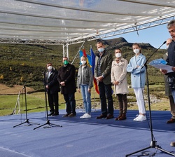 Lectura del acta de concesión del premio al Pueblo Ejemplar de Asturias 2021