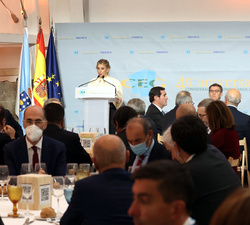 La vicepresidenta segunda del Gobierno y ministra de Trabajo y Economía Social, Yolanda Díaz durante su intervención
