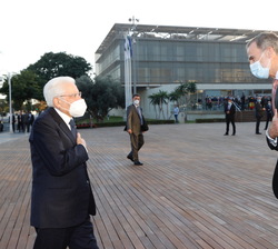 Su Majestad el Rey recibe al Presidente de la República Italiana, Sergio Mattarella
