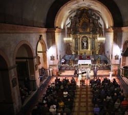 Vista general del interior de la Iglesia de Santo Domingo