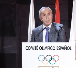 Intervención del presidente del Comité Olímpico Español, Alejandro Blanco