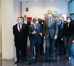 Don Felipe visita la nueva Ciudad de la Justicia de Albacete